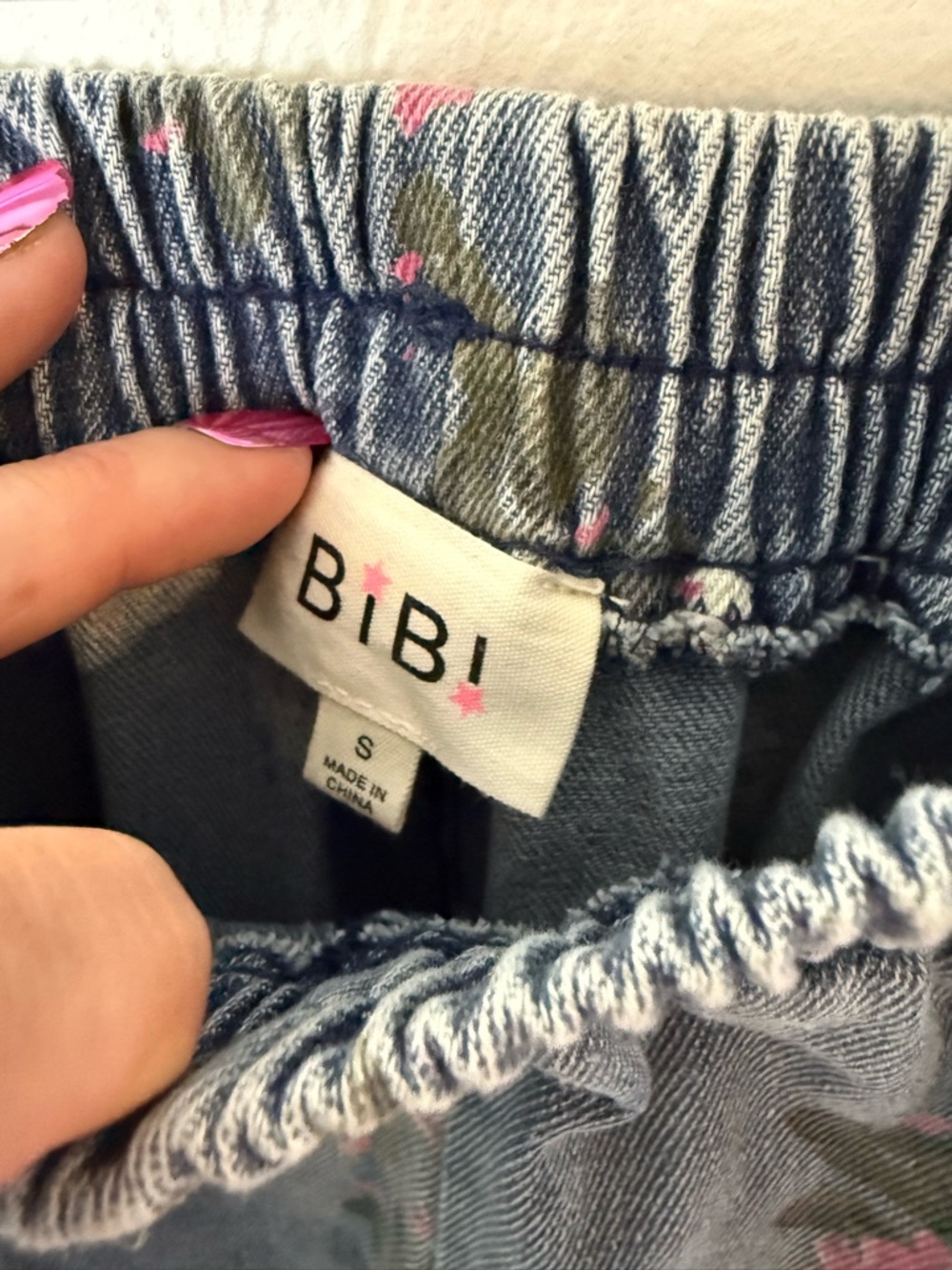 Flower Child Denim Pants - Picture 6 of 7